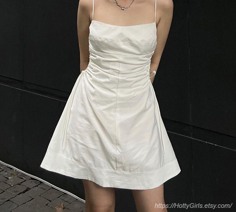 Y2K Korean Style Mini Dresses for Women Fashion