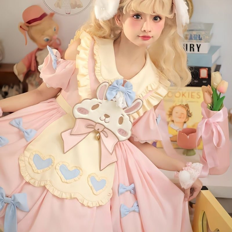 Y2K Lolita Cosplay Costume - Tea Party Dress for Women