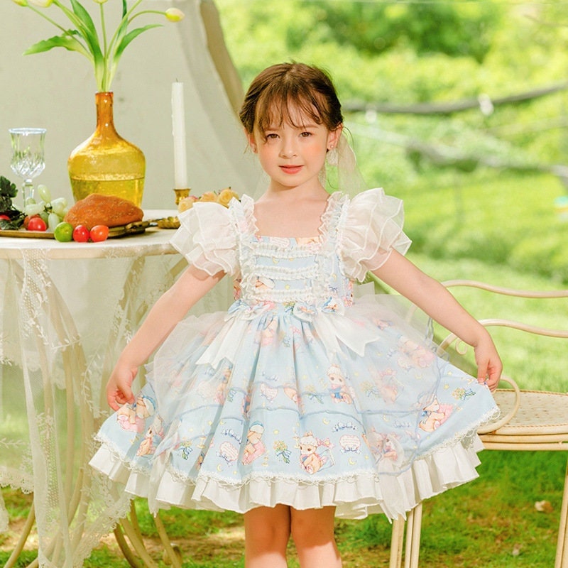 Y2K Lolita Dress - Princess Skirt Short-Sleeved Chiffon