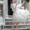 Y2K Lolita Fashion White Princess Dress for Women