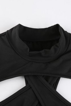 Y2K Mesh Bodysuit Rave Outfit - Retro Clothing