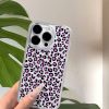 Y2K Pink Leopard Print iPhone 14 Pro Max Aesthetic Case