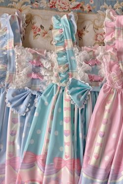 Y2K Pink Lolita Cosplay Dress - Sleeveless Fairy Fashion