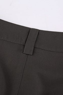 Y2K Pleated Wide Leg Pants - Streetwear - Casual - Korean Fashion