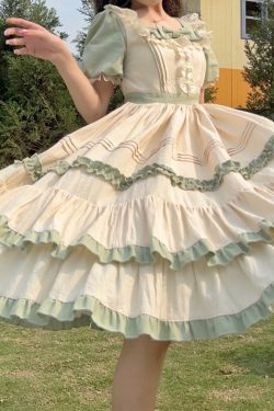 Y2K Plus Size Fairy Princess Lolita Summer Dress