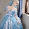Y2K Princess Lolita Dress in Dreamy Charging Blue