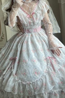 Y2K Princess Lolita Fairy Cosplay Dress for Women