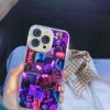 Y2K Purple Collage iPhone Case - Pro Max, XS Max, XR, SE 20