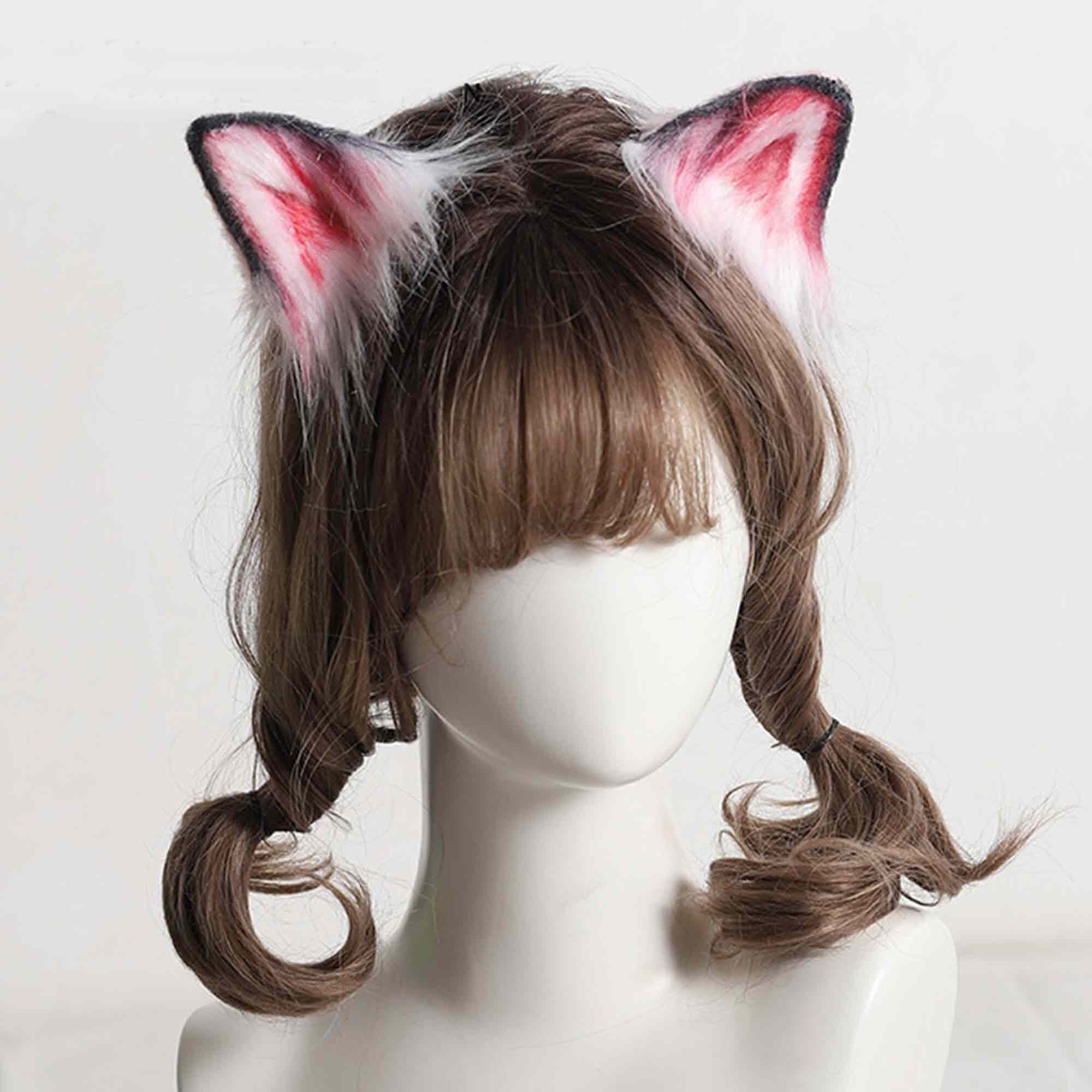 Y2K Rabbit Ears Lolita Princess Cosplay Headband Hair Accessory