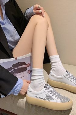 Y2K Retro Platform Sneakers - Harajuku Womens Shoes