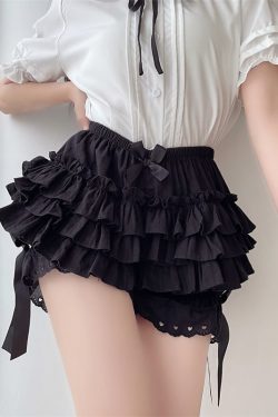 Y2K Sexy Lolita Pumpkin Skirt Streetwear Shorts