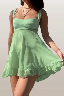 Y2K Summer Mini Dress - Elegant Cocktail, Beach, Party Styles