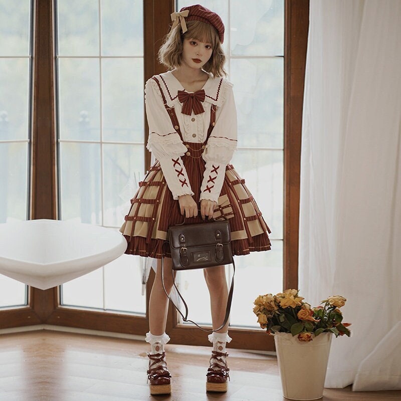 Y2K Sweet Lolita Cartoon Princess Sling Dress