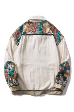 Y2K Unisex OverSized Embroidered Harujuku Bomber Jacket - Streetwear