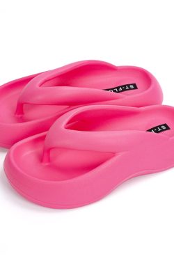 Y2K Unisex St-Flor Plush Warm Indoor Outdoor Slippers