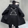 Y2K Unisex Windstopper Coat Jacket Hoodie & Lacing