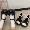 Y2K White Lolita Bow Mary Jane Platform Shoes