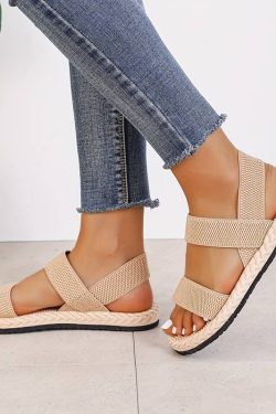 Y2K Women's Casual Flat Beach Sandals Summer Shoes