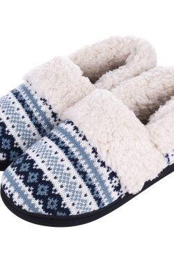 Y2K Women's Cozy Cotton Slippers - Soft & Fluffy Indoor Home Shoes
