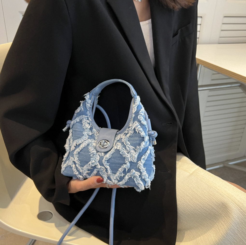 Y2K Women's Soft Fabric Crossbody Bags - Luxury Hobo Totes